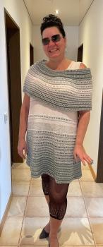 Strickanleitung Twin Set Tunika und Schulterwärmer *Cool Summer* von Astrid Klemm